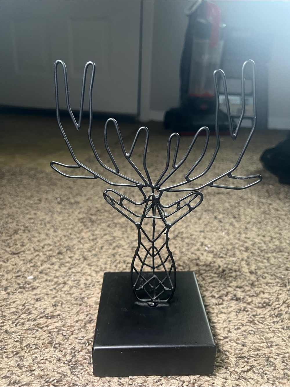 IKEA LINDRANDE Reindeer Geometric Metal Decoration, 25 cm